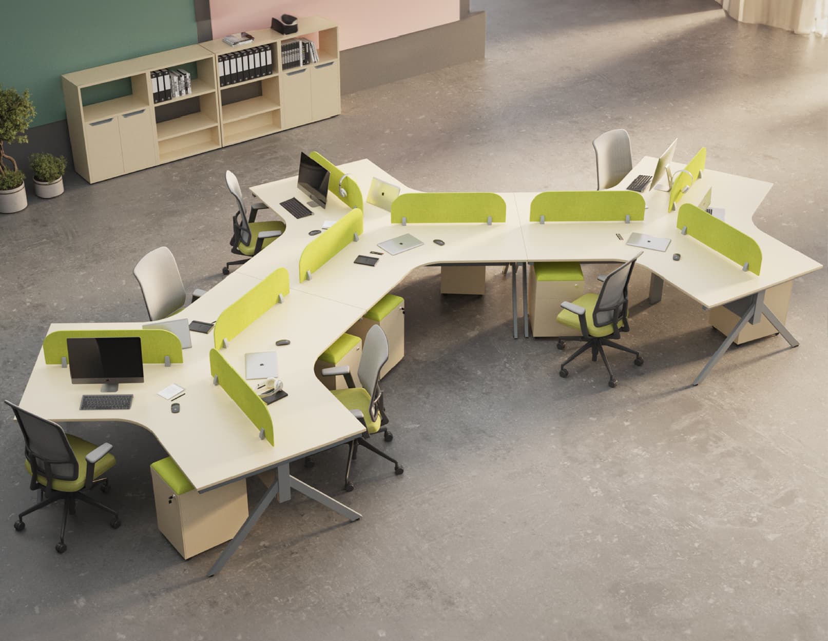 L-Shape Workstation