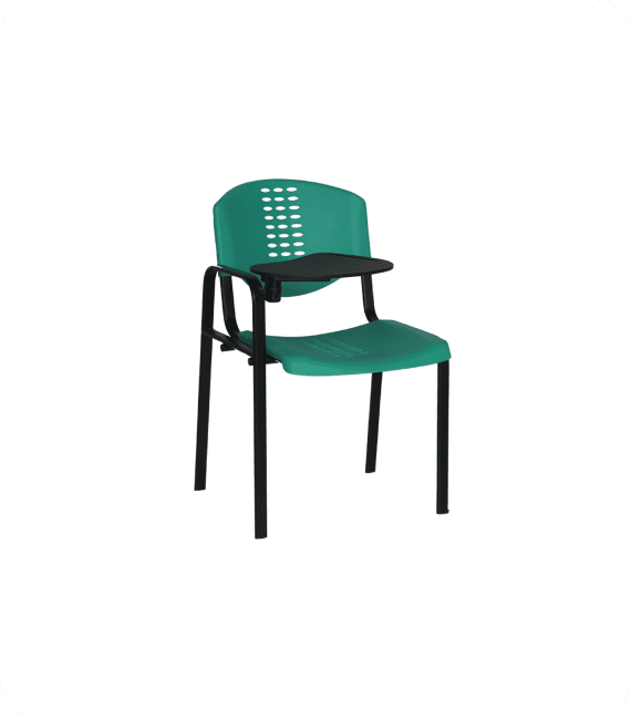 Chair with Writing Pad