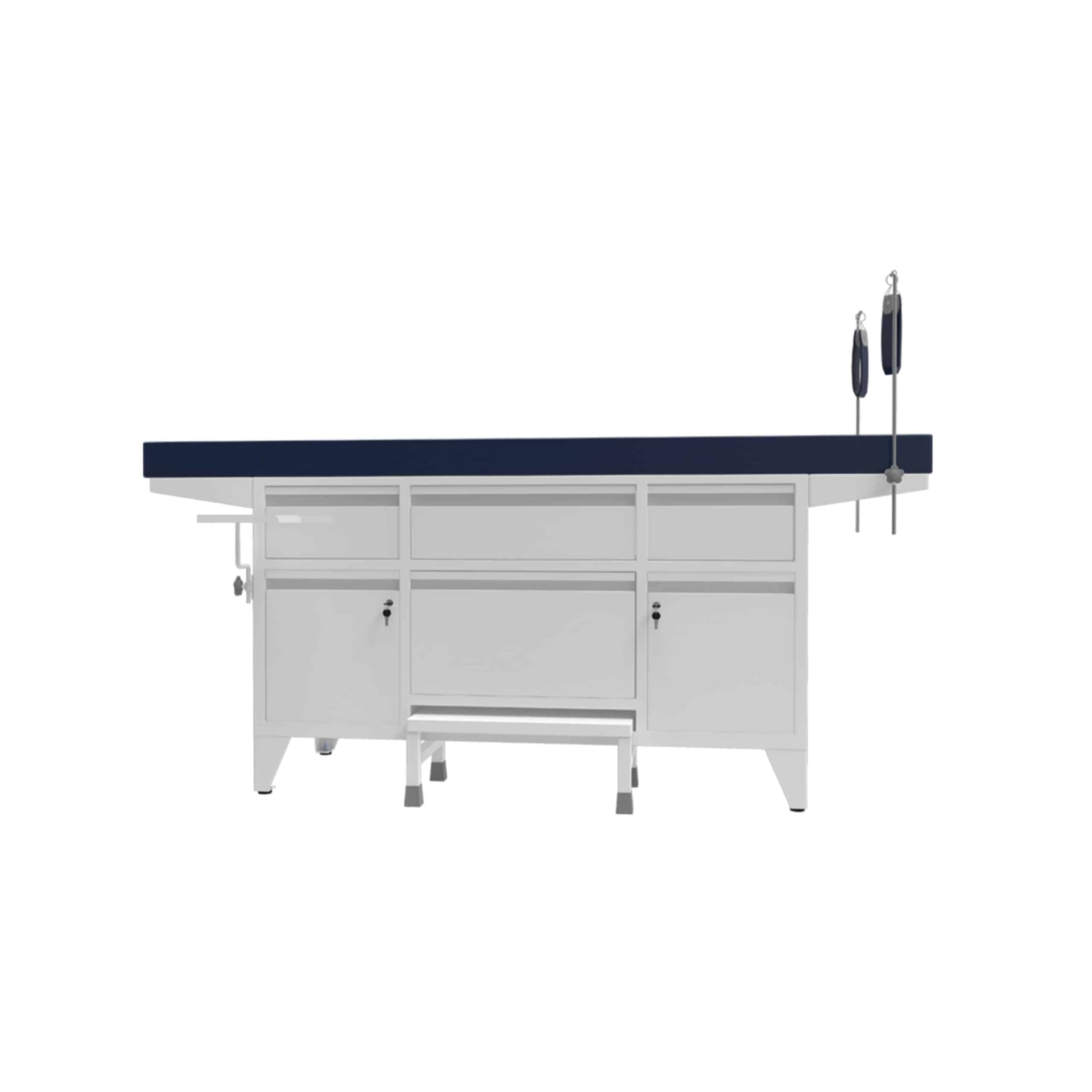 (EXC - 401) - Provision of Rods with belt for Lithotomy position Examination