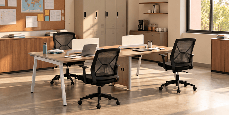Essential Furniture for School Staff Rooms and Administrative Offices