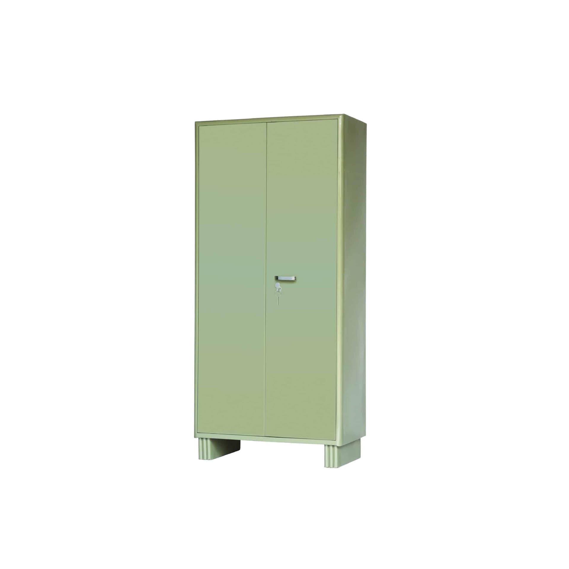 (LPC - 01) - Steel Cupboard Plain - 4 Shelves 5 Compartments