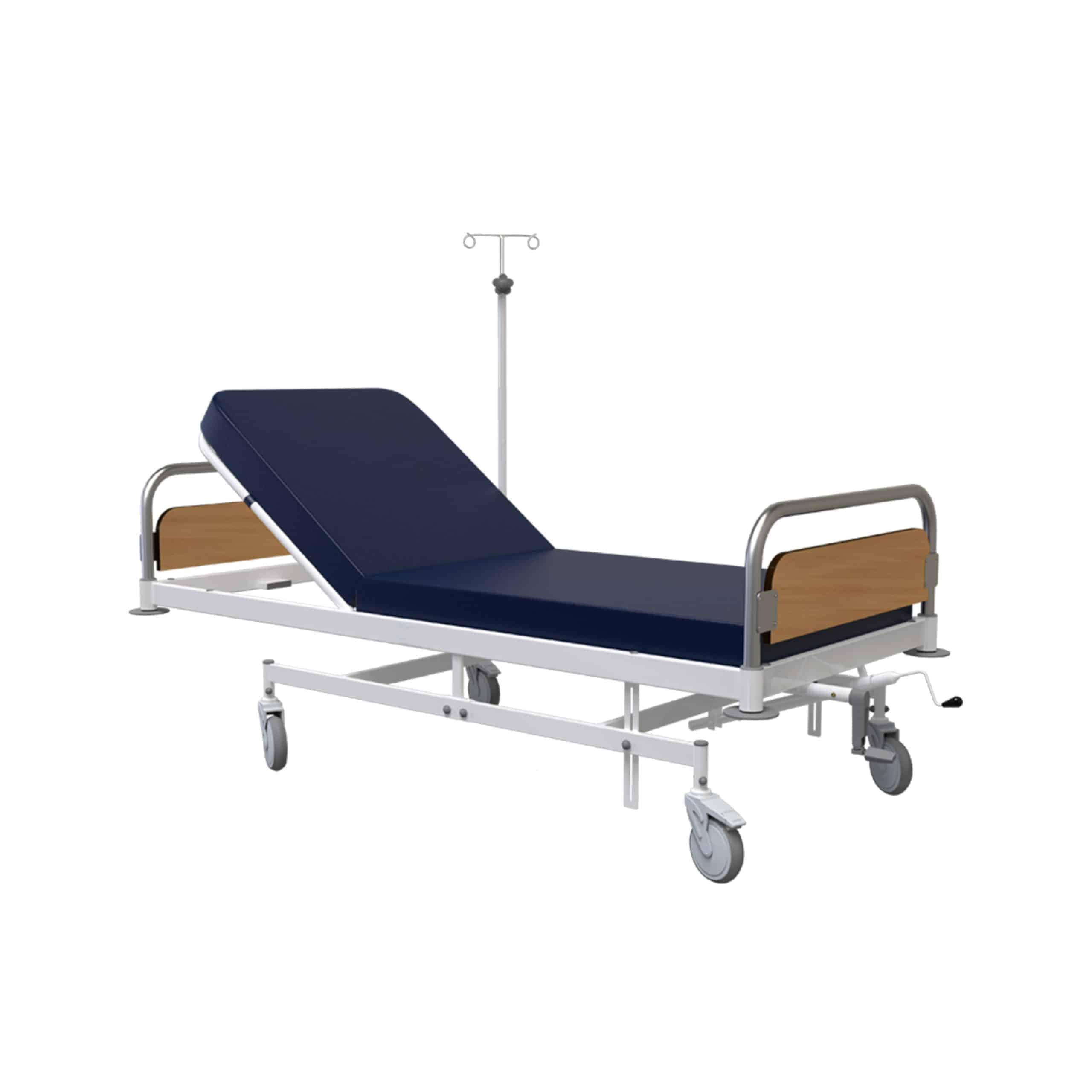 (ICU - 204) - Collapsible Handle for backrest ICU Bed