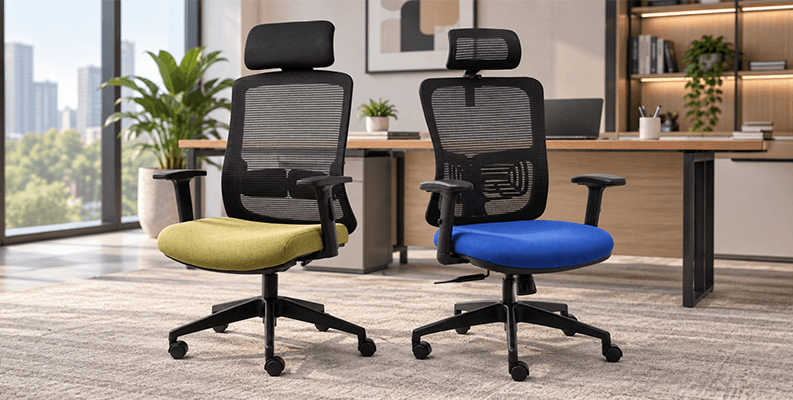 Mesh vs Fabric Office Chair