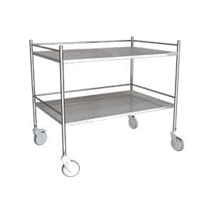 (ITR - 602) - Trolley with 3 Sided Stainless Steel Railing at 3 sides