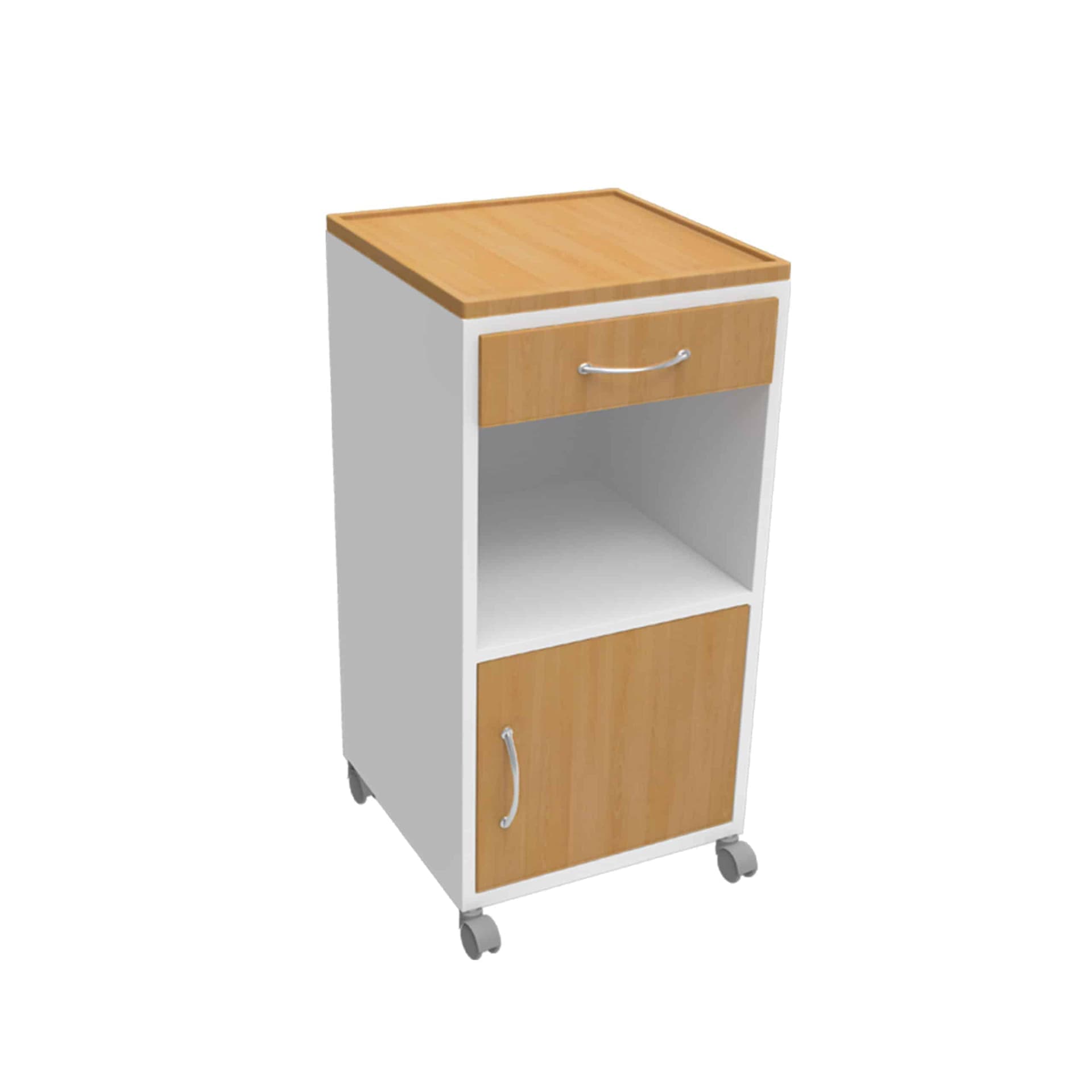 (BST - 004) - Three Sides Covered Bed Side Table